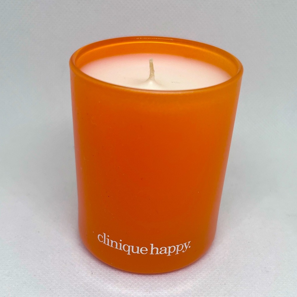New Clinique Happy Scented Home Candle 2.5 Inch New Without Box LIMITED EDITION